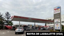Bomba de gasolina em Maputo, Moçambique