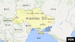 우크라이나 주요 도시