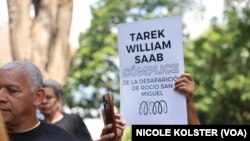Rocío San Miguel fue detenida el 9 de febrero y acusada de estar vinculada a una supuesta conspiración para matar al presidente Nicolás Maduro.