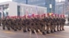 Pripadnici Specijalne jedinice MUP-a Republike Srpske marširaju ulicama Banja Luke, 9. januar 2024.