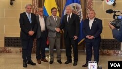 El presidente de Colombia, Gustavo Petro, participó este miércoles en la sesión del Consejo Permanente de la Organización de los Estados Americanos (OEA), en Washington.