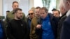 Predsednik Ukrajine Volodimir Zelenski i direktor Agencije UN-a za atomsku energiju Rafael Grosi tokom posete Zaporožju, 27. marta 2023. (Foto:AP/Efrem Lukatsky)