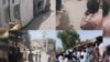 زخمی شدن دو نفر در درگیری مردم و پلیس در شهر سرباز