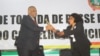 Luis Giquira, edil, e Florinda Mpatua, presidente da assembleia autárquica