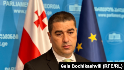 შალვა პაპუაშვილი, საქართველოს პარლამენტის თავმჯდომარე.