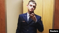Foto dari Jack Douglas Teixeira, anggota dari Garda Nasional Angkatan Udara AS yang membocorkan dokumen rahasia pemerintah AS. (Foto: Social Media Website/via Reuters) 
