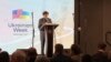 Маргарет Грун Кіббен, капеланка Палати представників Сполучених Штатів. колишня начальниця капеланів ВМС США, молилася за Украаїну під час Українського молитовного сніданку