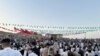 Just south of Cairo in Egypt&#39;s Western Desert, worshippers from villages around the pyramid complex come together among ancient burial grounds, many of them bearing in mind the hundreds of thousands of people in the besieged Gaza strip where hopes for a Ramadan cease-fire were dashed. Abusir, Egypt, April 10, 2024.