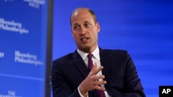 ARCHIVO - El Principe Guillermo captado el 19 de septiembre de 2023 durante la apertura del Earthshot Prize Innovation Summit en Nueva York. El heredero al trono ha retomado sus actividades después de una pausa por asuntos médicos familiares.