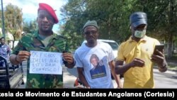 Marcha do Movimento dos Estudantes Angolanos pelo regresso às aulas, Luanda, Angola, 22 Abril 2023