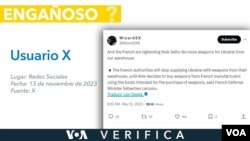 Si bien se disminuirá la ayuda militar directa, se fomentará la compra de armamento a fabricantes franceses a través del fondo aprobado recientemente.