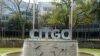 Un cartel anuncia la compañía de Citgo Petroleum en su sede en Houston, Texas, EEU, el 11 de enero de 2024. 