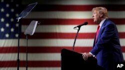 Donald Tramp na predizbornom skupu u Rinu, u Nevadi, 17. decembar (Foto: (AP/Godofredo A. Vásquez)