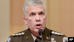 Pol Nakasoun, šef američke Sajber komande, svedoči u Vašingtonu 31. januara 2024. (Foto: (AP Photo/Mariam Zuhaib)