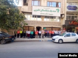 اعتراضات بازنشستگان کشوری، همدان، سه‌شنبه ۴ مهر ۱۴۰۲