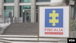 Fachada de la Fiscalía General de la Nación, en Colombia. [Foto: Johan Reyes, VOA].

