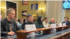 Про пережиті тортури українські діти, викрадені раніше Росією, розповідають під час слухань Гельсінської комісії США в Конгресі 31 січня 2024 року. Фото: Катерина Лісунова
