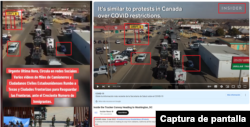 Comparación con video falso (izquierda) de TikTok con el video original de INSIDER (derecha) de 2022.