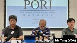 香港民意研所公布施政报告即时民调显示，40%受访者表示不满，评分为44.4分的不及格水平
