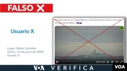 Rusia no probó un misil Zircón cerca de Estados Unidos y México en 2024 como supuestamente se dice ver en un video viral. Diseño: Mila Cruz.