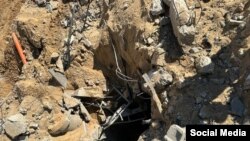 تونل و تجهیزات حماس در بیمارستان شفا