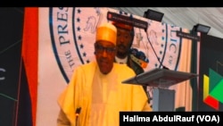 Shugaban Najeriya Muhammadu Buhari Ta Hanyar Na’ura Ya Gudanar Da Kaddamar Da Aikin Tonon Mai A Jihar Nasarawa