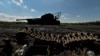 Архівне фото 2023 року: зруйнований російський танк, Запорізька область