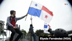 Continúan las manifestaciones en Panamá.
