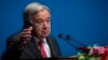 ARCHIVO - El secretario general de la ONU, Antonio Guterres, se dirige al Parlamento nepalí en Katmandú, Nepal, el 31 de octubre de 2023.