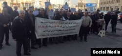 اعتراض بازنشستگان مخابرات در اردبیل؛ دوشنبه ۸ اسفند ۱۴۰۱