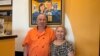 Raimund Stieger, chef asal Austria, dan Sujono Setiawati, asal Tegal, Jawa Tengah, Indonesia, pemilik Euro Bistro di Herndon, Virginia, AS.