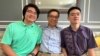 Wiwit Tjahjana bersama kedua putranya, Darren dan Keenan (dok: Wiwit Tjahjana)