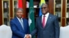 Tshisekedi akutani na Lourenço na Luanda mpo na bitumba bya est ya RDC