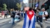 "Esto es lo que debería pasar en Cuba": protestas de exiliados contra Díaz-Canel en Nueva York