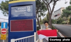 Thadeo Arlo, mahasiswa Indonesia di Kota Tel Aviv, Israel (dok. pribadi).