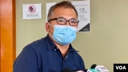 香港記者協會主席陳朗昇表示，遺憾因各樣原因未敢大肆慶祝記協成立55周年，甚至為會員人數下跌、香港新聞自由前境等困難而憂心忡忡。(美國之音/湯惠芸)