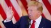 Donald Trump habla durante una conferencia de prensa, el día después de un veredicto de culpabilidad en su juicio penal por cargos de falsificación de registros comerciales para ocultar dinero pagado por silencio, en la Torre Trump en Nueva York, el 31 de mayo de 2024. 