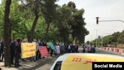 تجمع کارکنان شرکت کنترل ترافیک