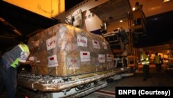 Nilai bantuan kemanusiaan Indonesia untuk bencana banjir di Libya mencapai lebih dari 13,9 miliar rupiah. (Foto: Courtesy/BNPB)