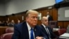 VaDonald Trump vari mudare muNew York musi wa April 22, 2024.