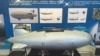 FILE - A model of a stratospheric airship, which appears to be part of an aeronautical/aerospace exhibition, was published in state media Global Times in 2015. (Courtesy Rick Fisher, International Assessment and Strategy Center)