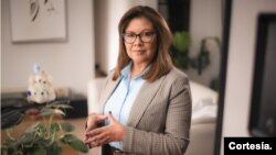 La abogada Luz Adriana Camargo es la nueva fiscal general de Colombia, con un total de 18 votos de 23 posibles. [Foto: Corte Suprema de Justicia]