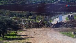 Uno de los caminos cerrados por el ejército de Israel en Cisjordania, el 12 de diciembre de 2023.
