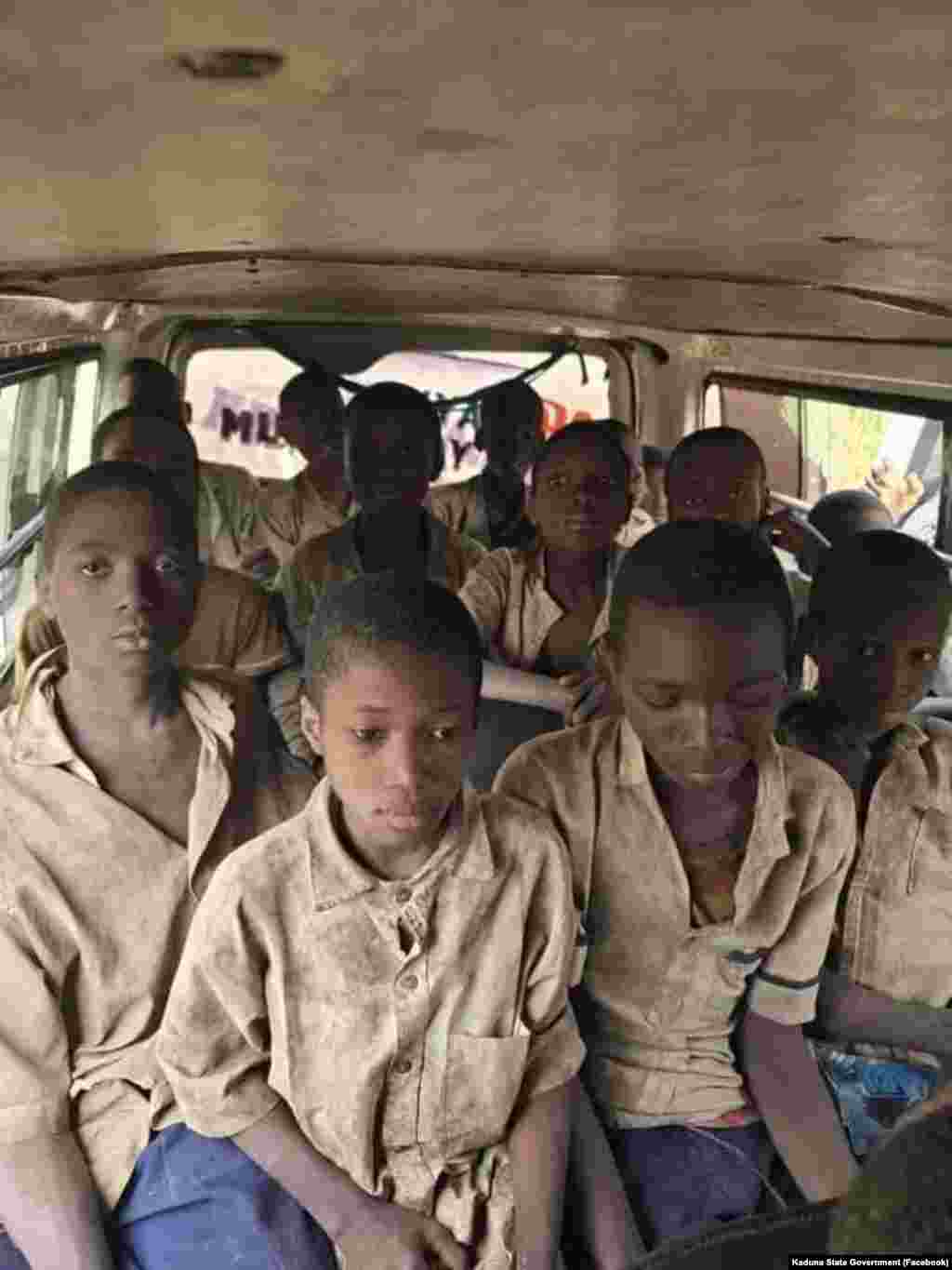 Daliban da aka sace daga Kuriga a jihar Kaduna