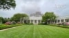 The Rose Garden at the White House in Washington, May 10, 2024.