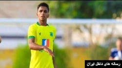حسام نژادیوسفی، فوتبالیست نوجوان آبادانی