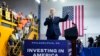 El presidente Joe Biden habla sobre su propuesta de presupuesto para 2024 en el Finishing Trades Institute, en Filadelfia, EEUU, el 9 de marzo de 2023.