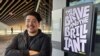 Ramin Hasani, research scientist at the Massachusetts Institute of Technology and the CEO of Liquid AI, at the TED Conference in Vancouver, British Columbia. (Craig McCulloch/VOA)