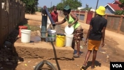 Bakha amanzi kuzibholane koBulawayo