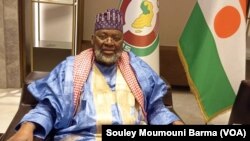 Sheikh Abdullahi Bala Lau lokacin da ya kai ziyarar sulhu Nijar tare da wasu malaman addinin Islama